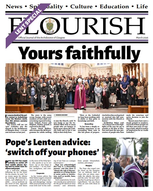 Lent edition of Flourish